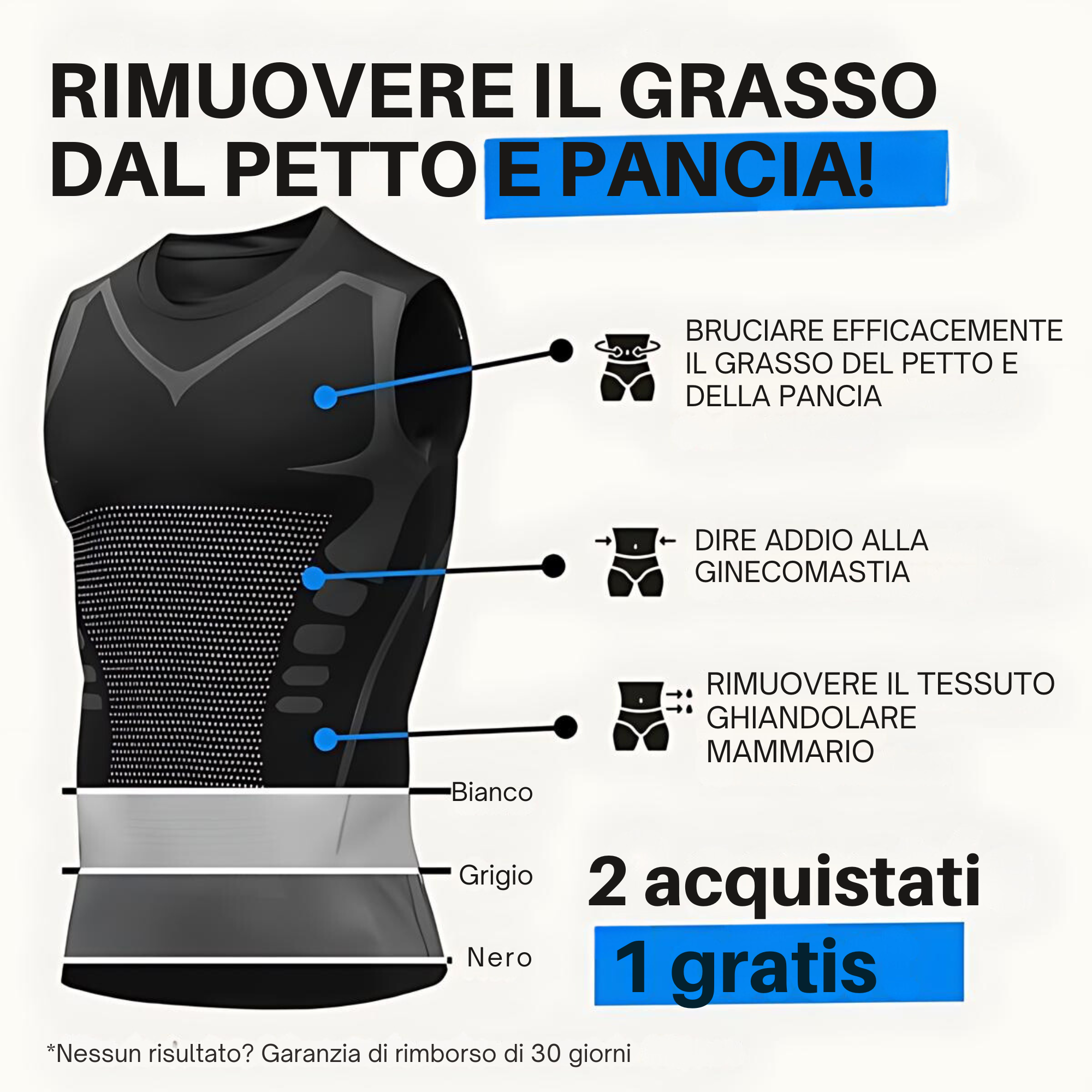 Camicia Di Compressione Modellante Per Il Corpo Dimagrante Da - Foto 7
